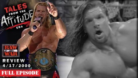 Jericho Wins The Title, Then Gives It Back to HHH – WWE Raw review 4/17/2000