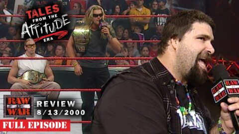 Mick Foley Invents the TLC Match! “Tables, and Ladders, and Chairs, Oh My!” – WWE RAW 8/13/00 Review